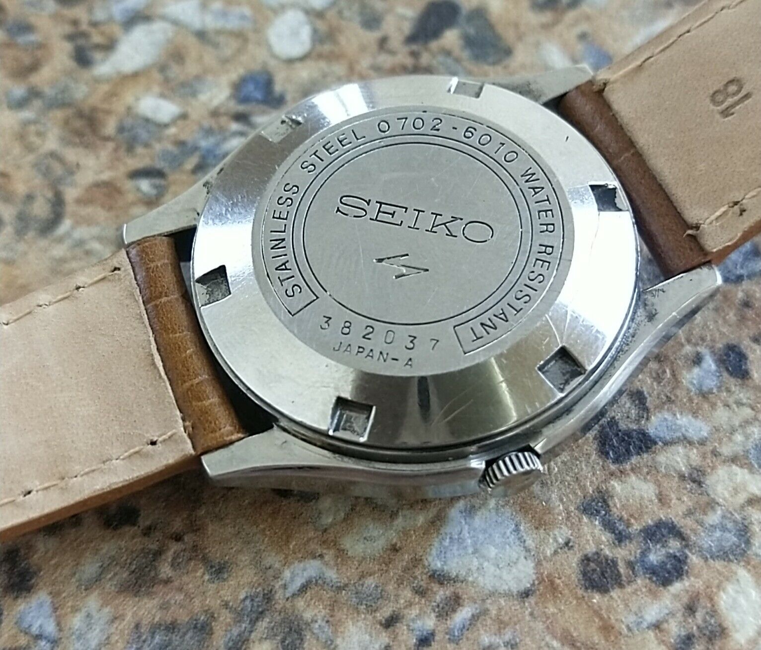 Vintage Seiko Elnix JDM 0702 6010 August 1973 28800 BPH 