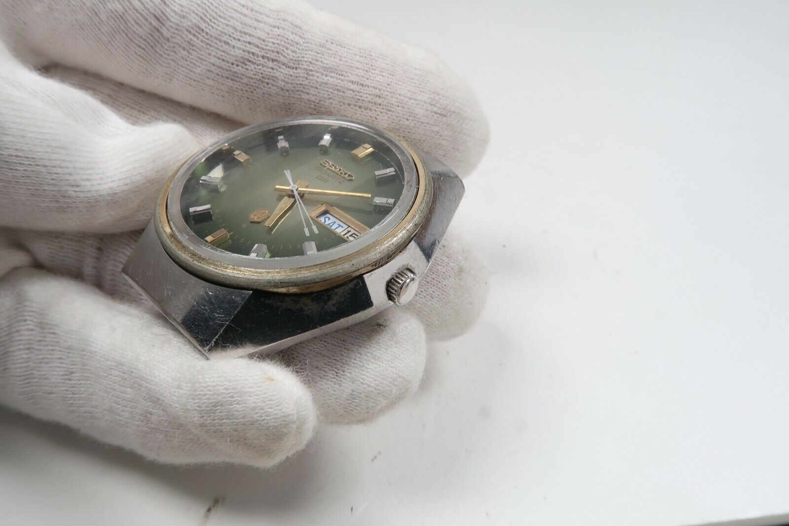 Vintage SEIKO QUARTZ QR 3863-7020 FOR PARTS OR REPAIR Watch JAPAN |  WatchCharts Marketplace