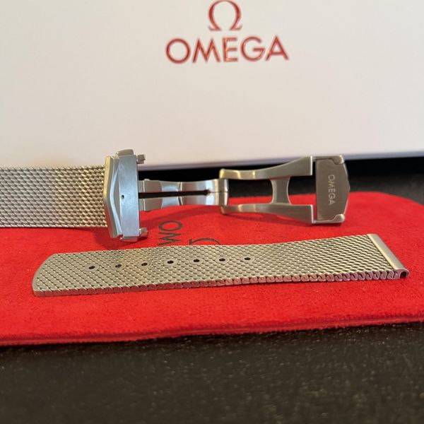 [WTS] Omega 21mm stainless steel mesh bracelet WatchCharts