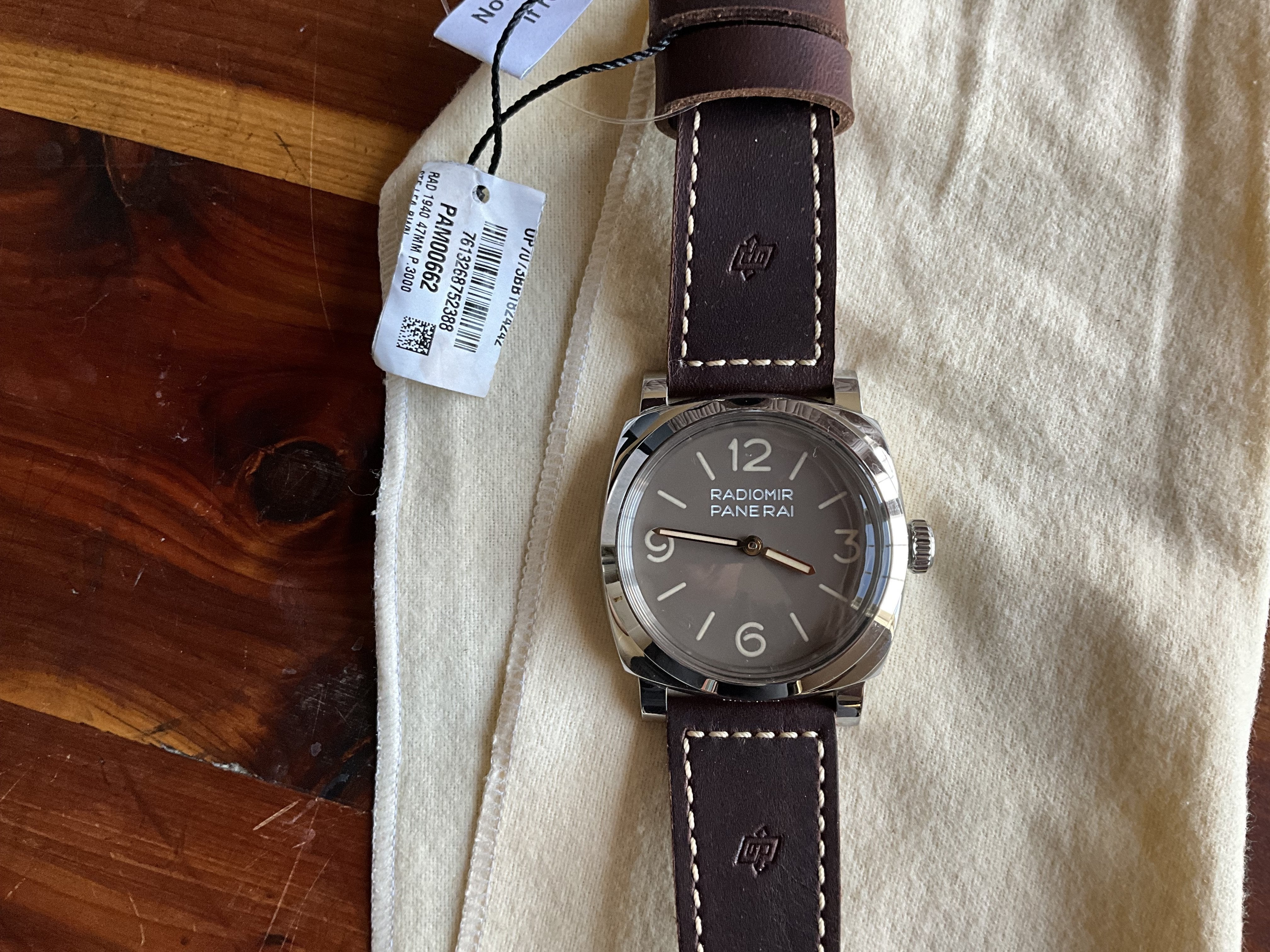 FS Panerai PAM 662 Radiomir 1940 Acciaio Limited Edition