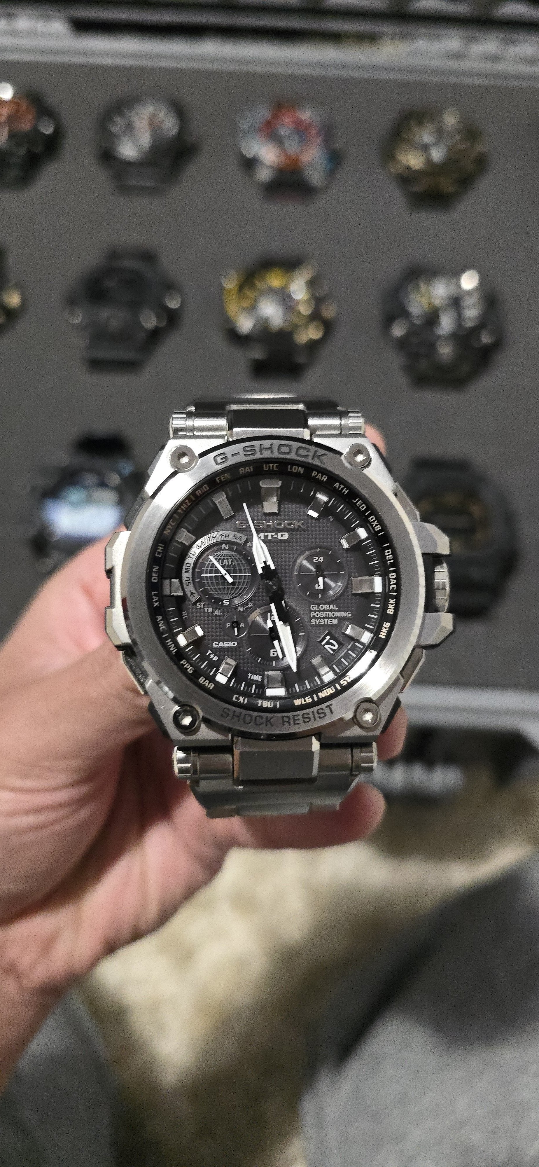 550 USD FS Casio G Shock MTG GPS MTG G1000D WatchCharts Marketplace