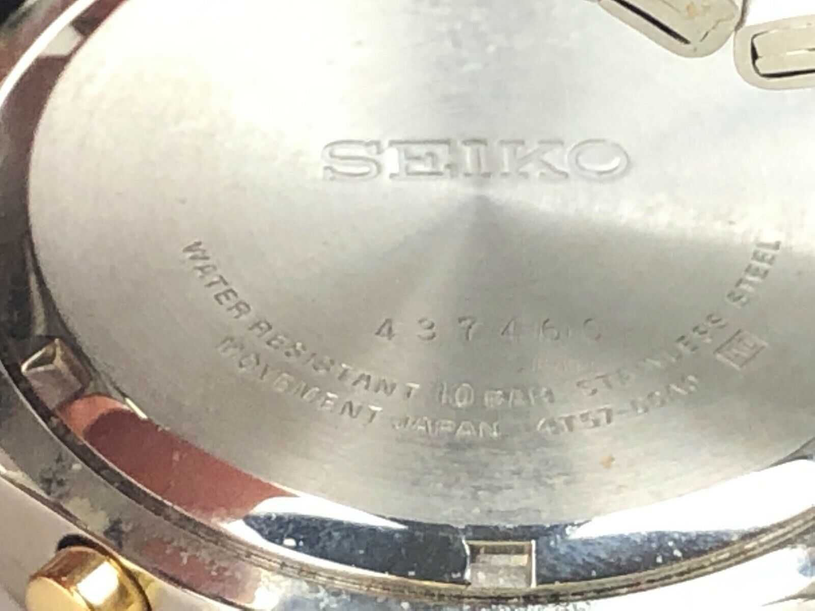 MENS GENTS SEIKO CHRONOGRAPH 4T57-00A0 100M READ | WatchCharts