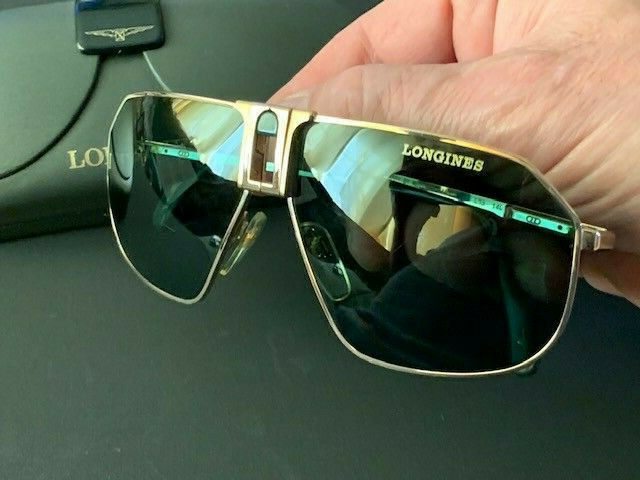 Other brand - Longines ® - ZEISS Lenses - Gold Aviator - New - Sunglasses -  Catawiki