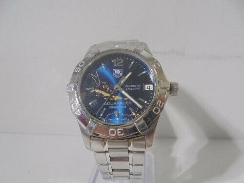 Tag Heuer WAF131AG Aquaracer Caribbean exclusive WatchCharts