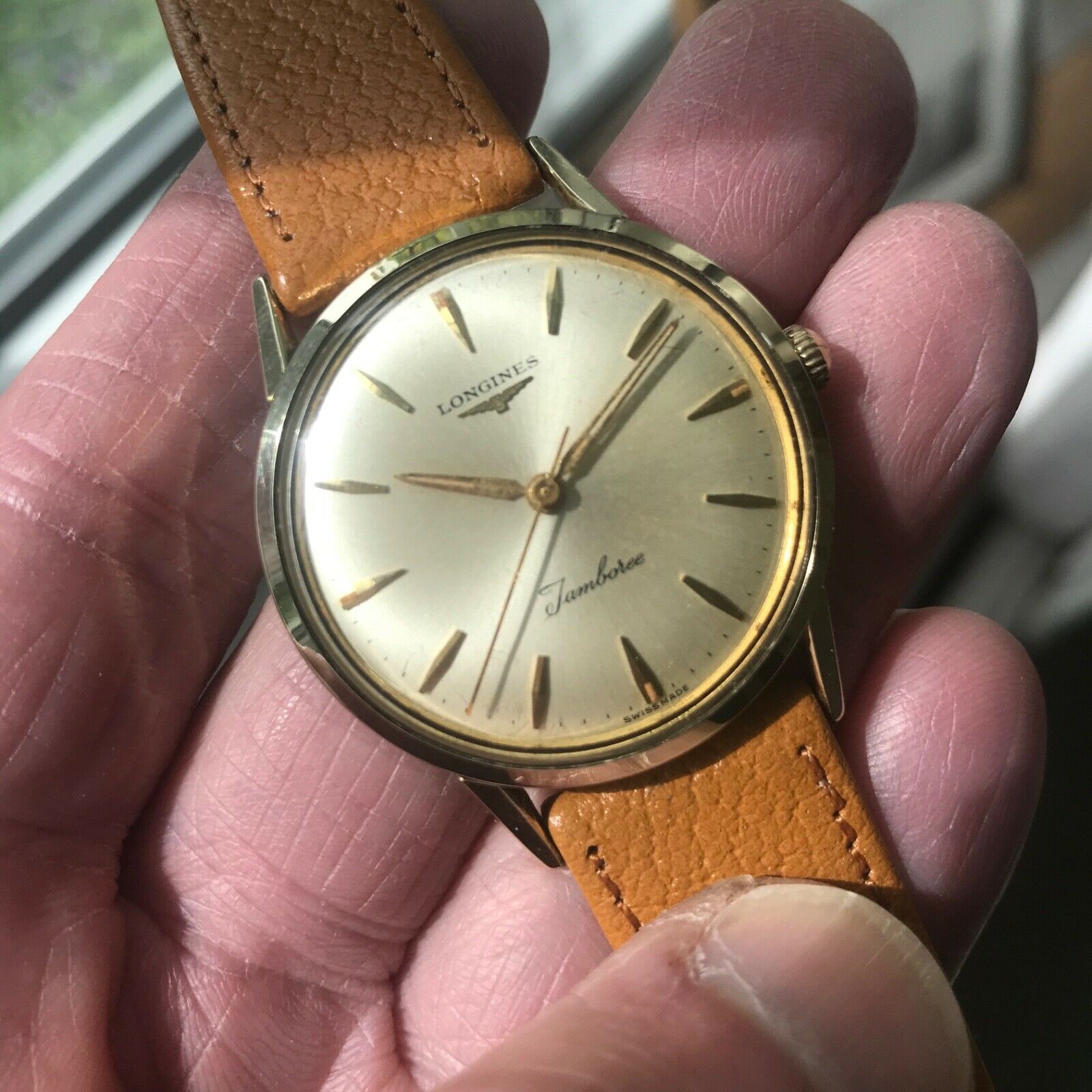 Stunning vintage 1960 s Longines Jamboree 7073 4 cal 280 17J gold