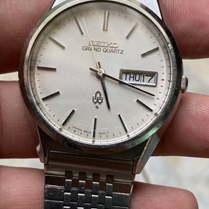 時計 SEIKO GRAND QUARTZ 4843-8110 SOLD 1978 Seiko Grand Quartz 4843-8110 - Birth Year Watches