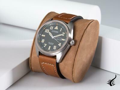 Citizen Super Titanium Quartz Watch, Eco Drive E101, 42 mm, Green
