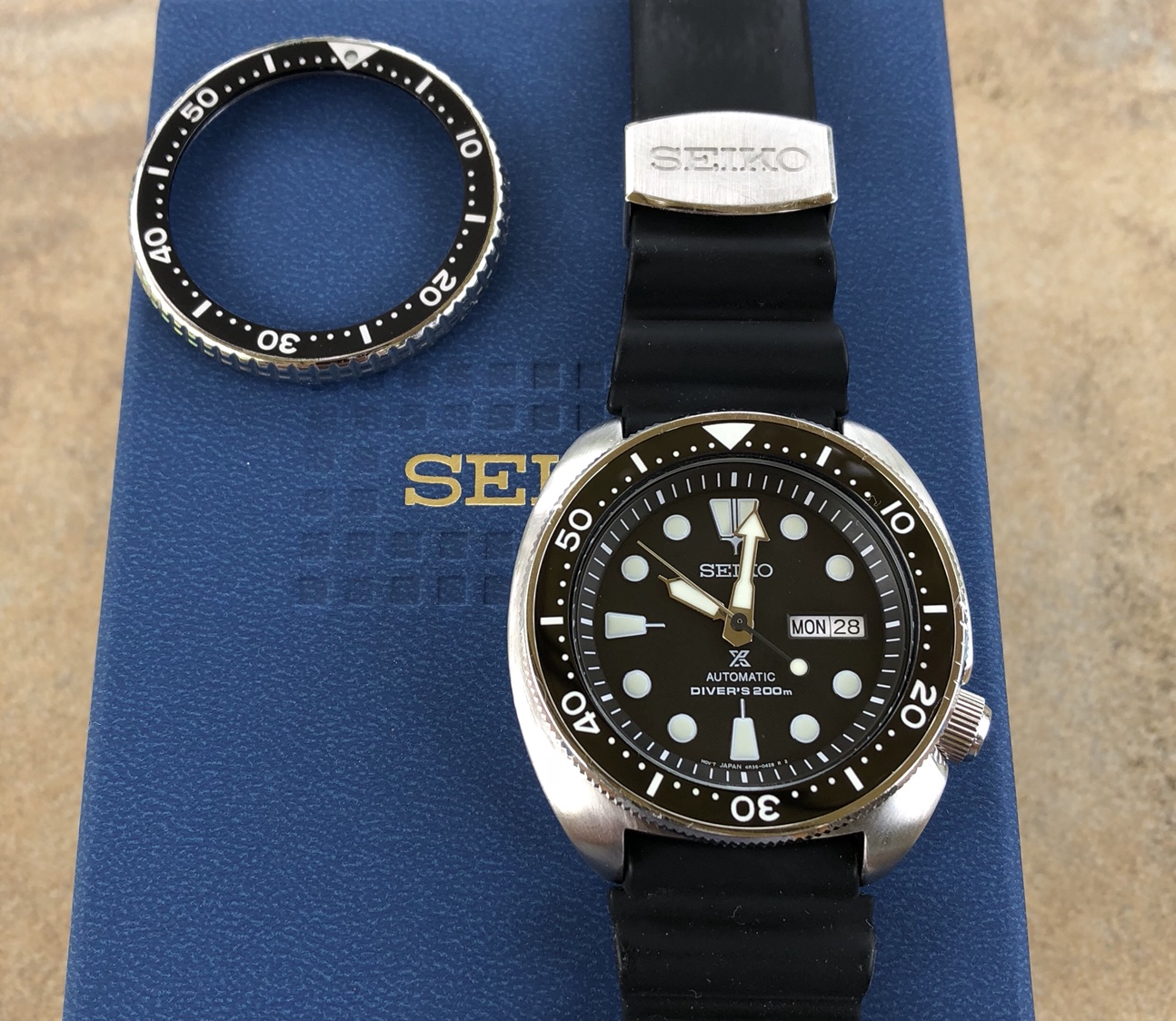 SOLD! Seiko SRP777 Turtle mods | WatchCharts Marketplace