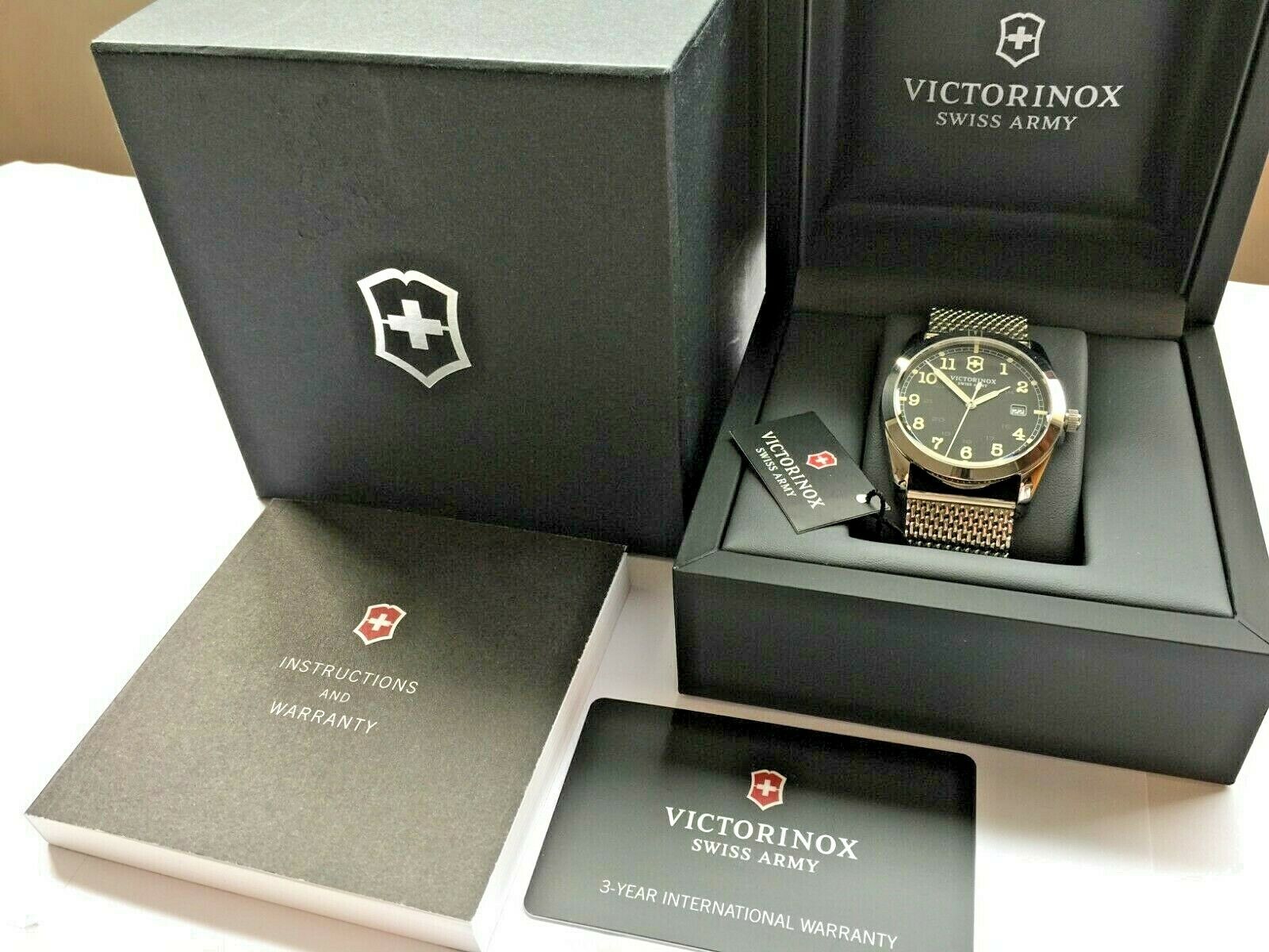 Victorinox 241585 Swiss Army Infantry Date Mesh Bracelet Strap