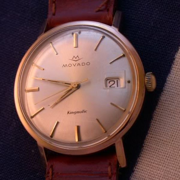 Mouvement Mécanique De Montre MOVADO Calibre 538 - Occasion, Fonctionnel, Avec Cadran