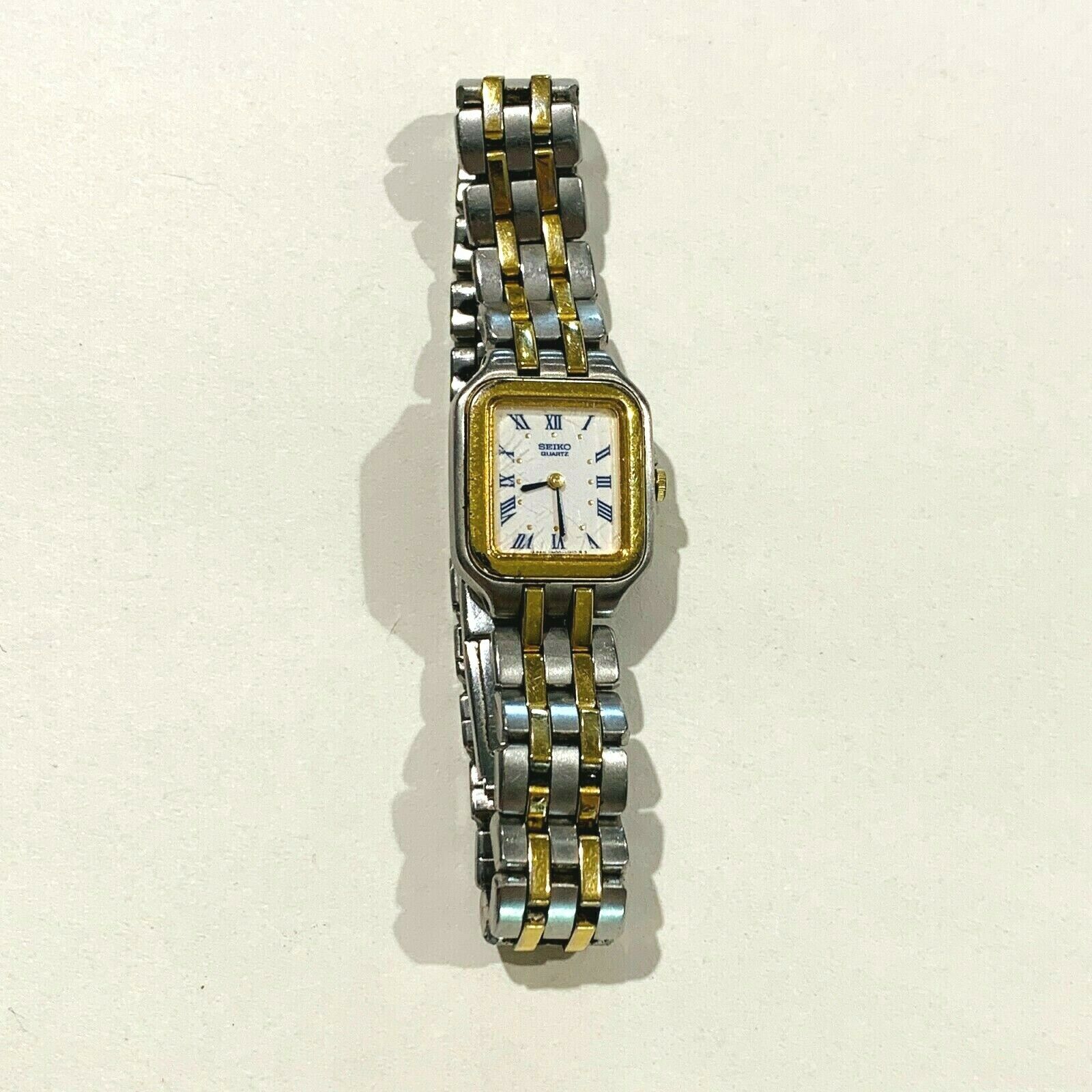 Seiko Classic Quartz Japan Vintage Ladies Watch 4N00-5370 