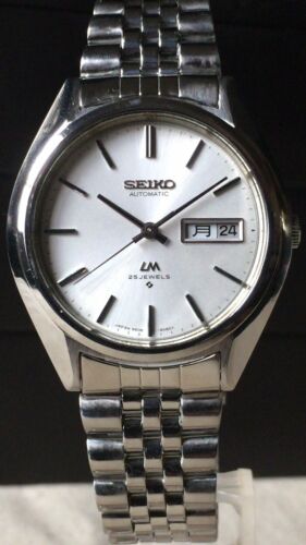 Vintage SEIKO Automatic Watch/ LORD MATIC LM 5606-8030 SS 1974