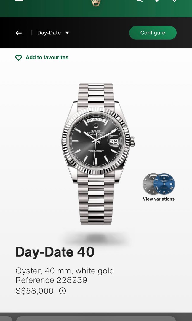 Rolex Day Date 40 228239