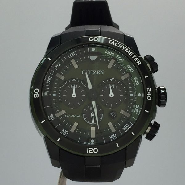[Used] CITIZEN Solar Watch / CA415601W / ECODRIVE / CHRONOGRAP