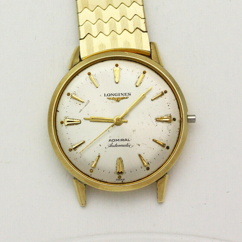 Longines Admiral 340 Automatic 34.5mm Gold Filled 1260 Wristwatch