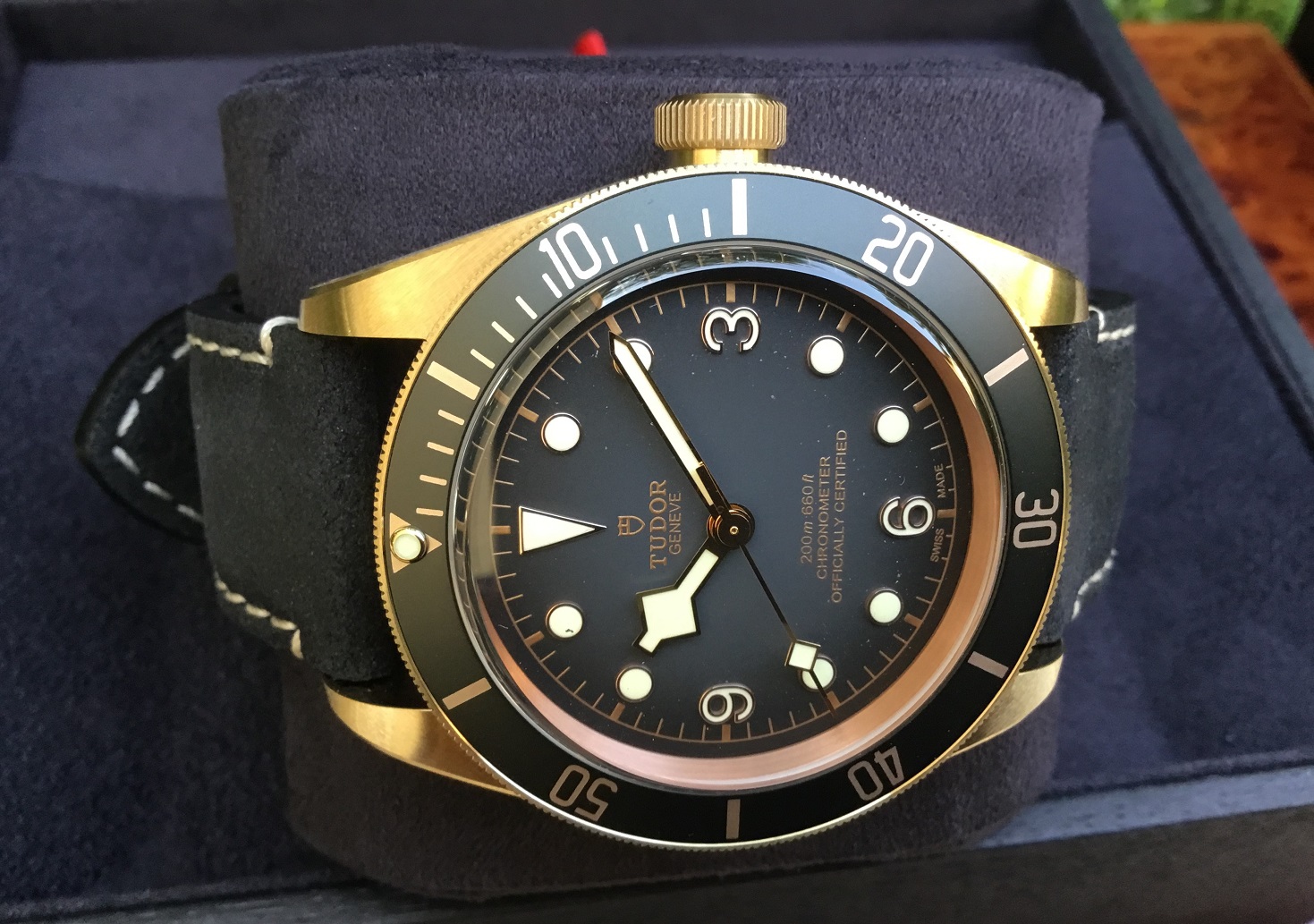 FS: Tudor Black Bay Bronze 79250BA BOTH STRAPS | WatchCharts