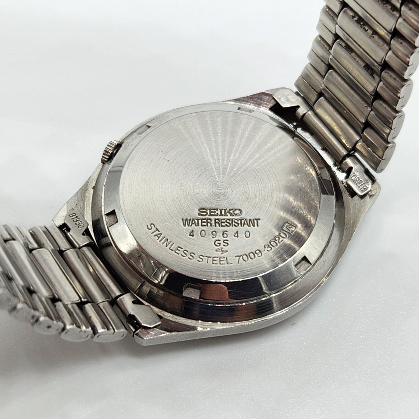 Seiko 5 DX Automatic 7009-3020 Mens Watch 37mm Case Day Date  display picture 2