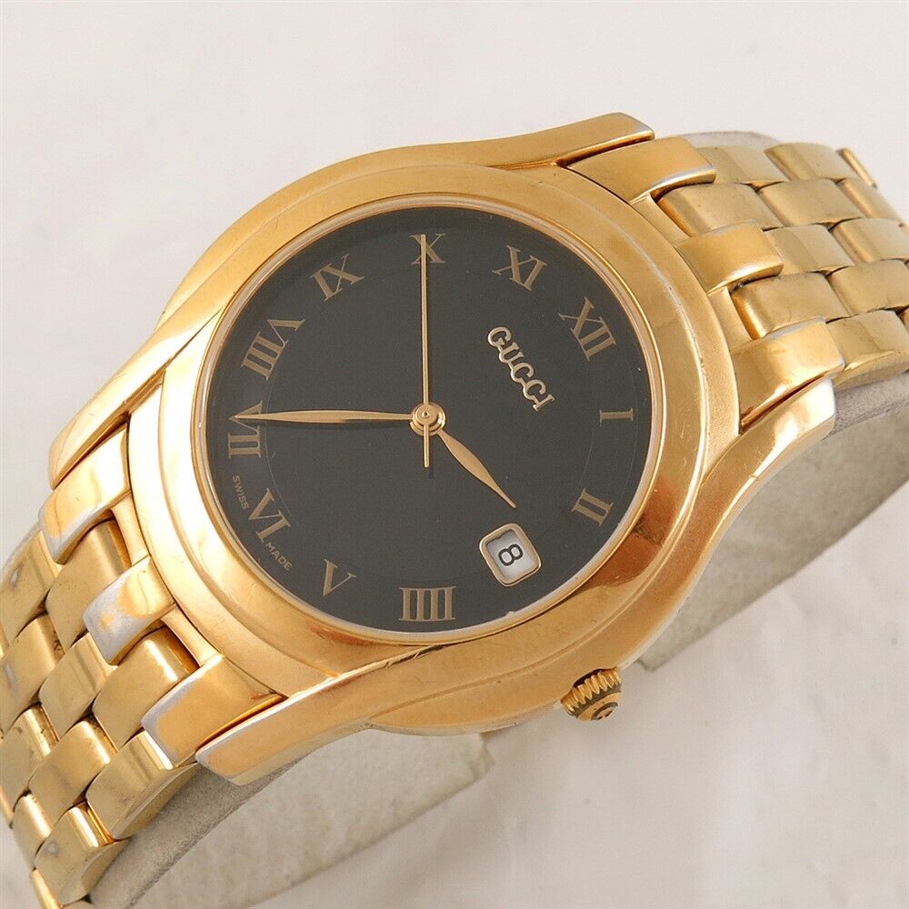 Men s Gucci 5400M Quartz Wrist Watch WatchCharts Marketplace