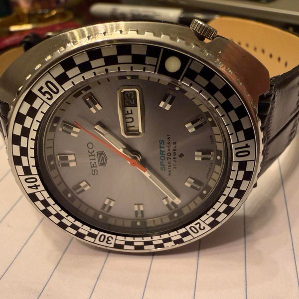 [WTS] Vintage Seiko Rally Diver 6119-7173 – Silver Checkered Bezel ...