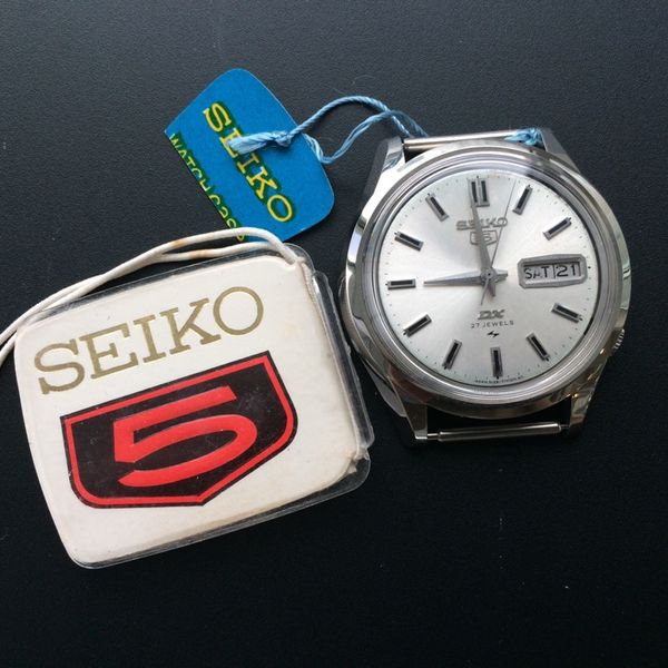 NOS 1968 Seiko 5 Automatic DX 5139-8000 27 Jewels | WatchCharts