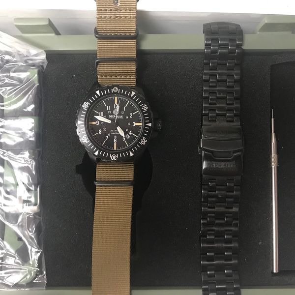 Deep Blue Daynight Ops T100 tritium diver | WatchCharts Marketplace
