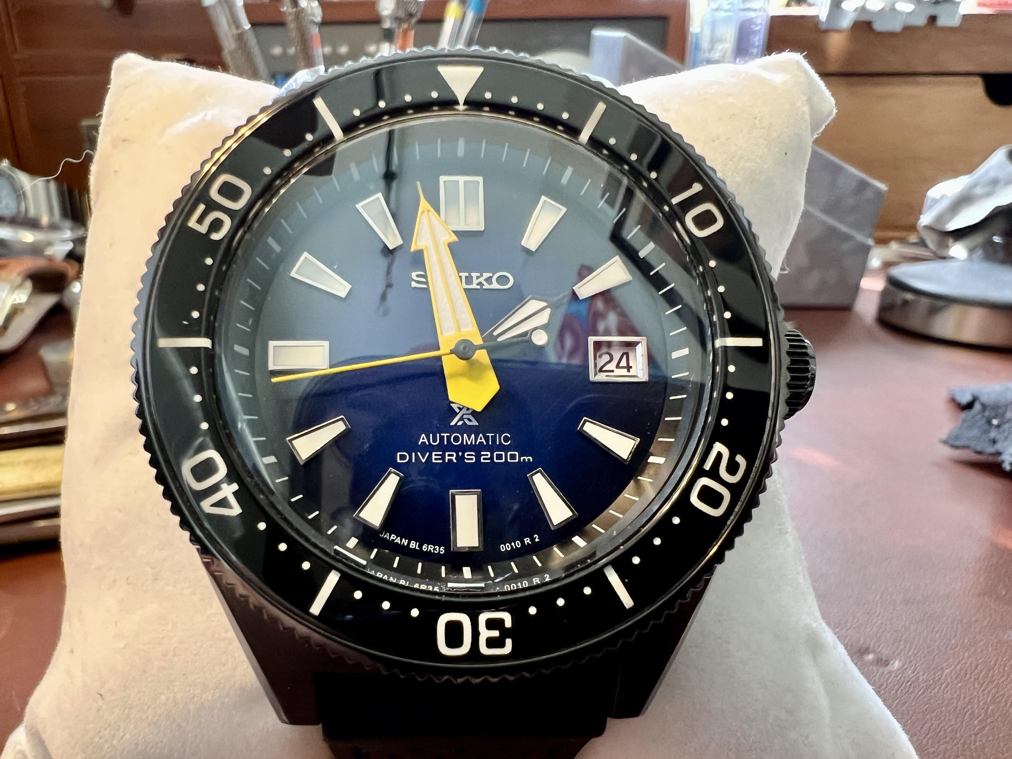 WTS] Seiko SBDC051 Black Edition Custom Build, NH36 Movement