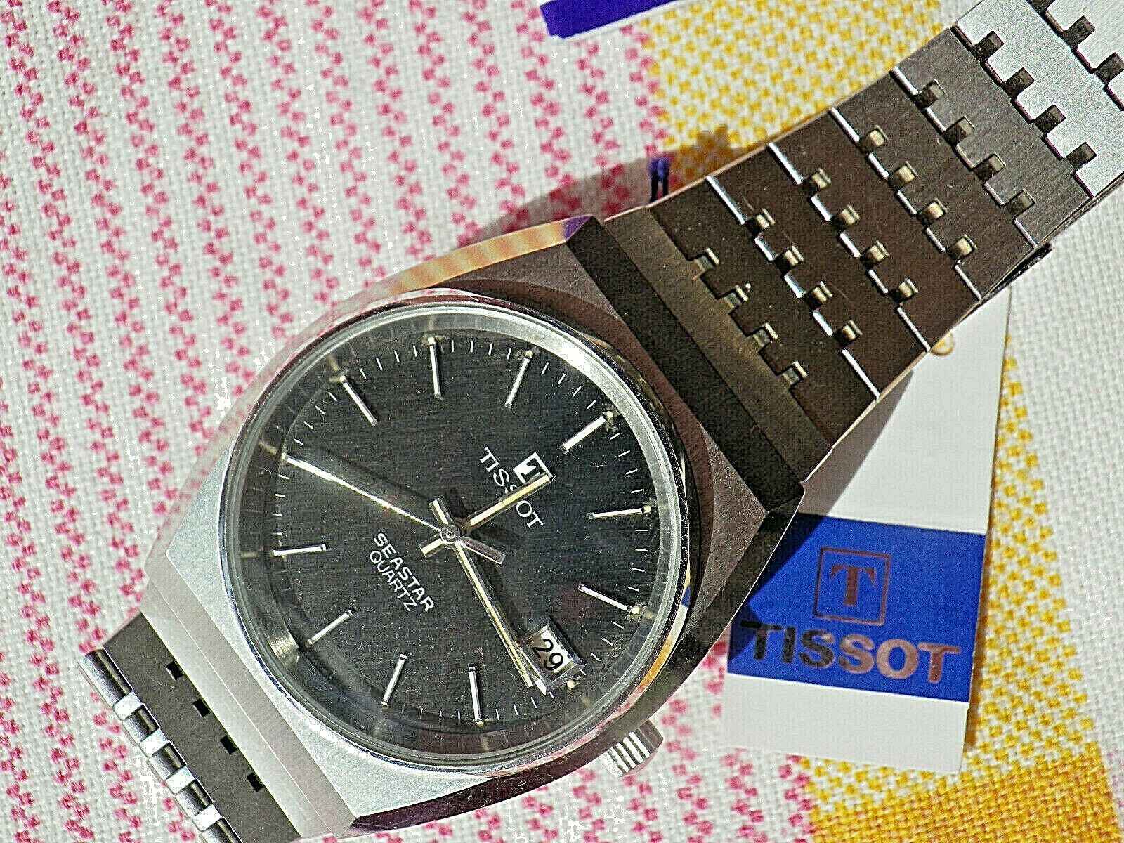 NOS Tissot Seastar Cal.2030 Omega Cal.1310 St StQuartz Ref 070