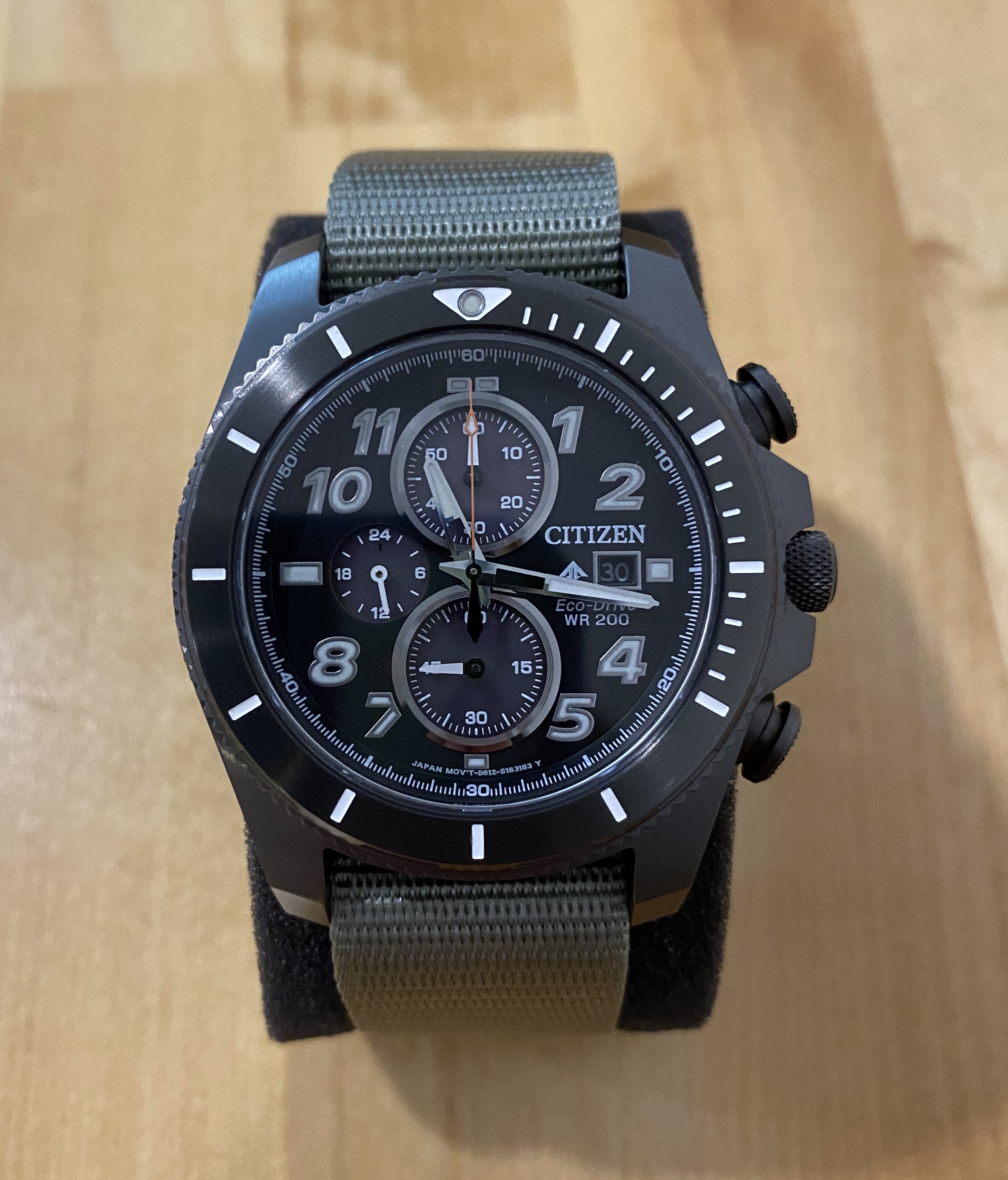 Citizen promaster tough chronograph hot sale