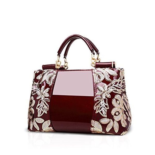 NICOLE&DORIS Mini Boston Bag Handbag Petite Luxury Women's Shoulder Bag ...
