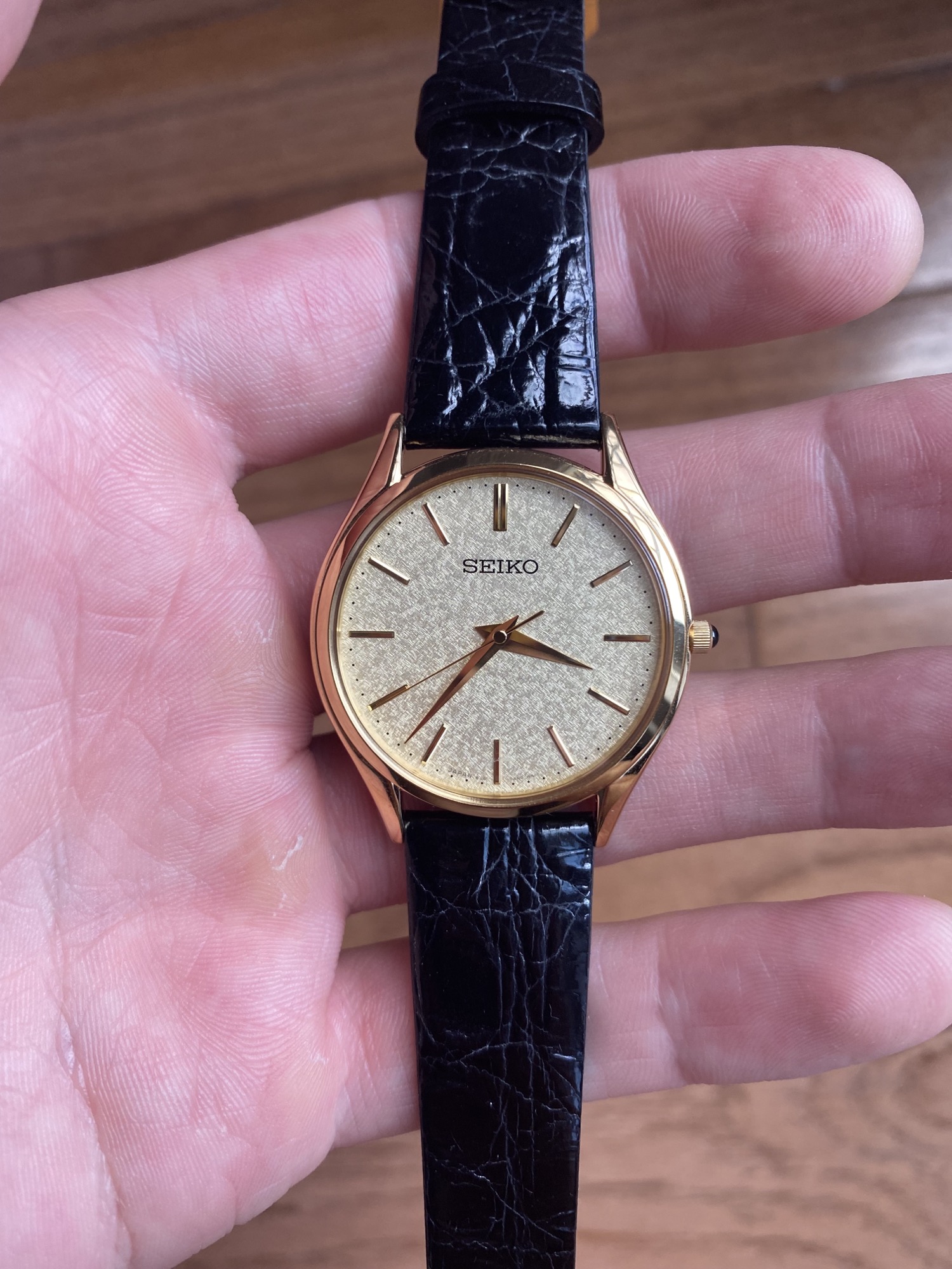 WTS Seiko Dolce Kabuki Kimono Dial HAQ 8j Movement Box and Papers