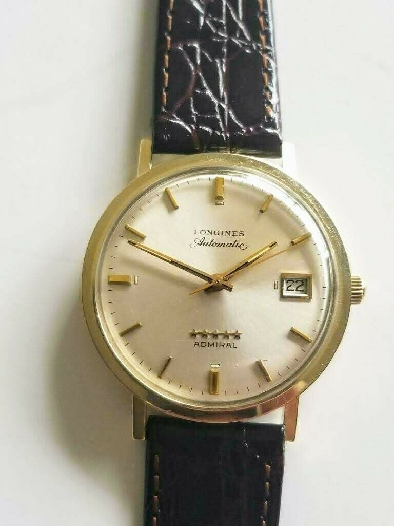 Vintage Longines 5 Star Admiral Automatic 10K Gold Filled Men s