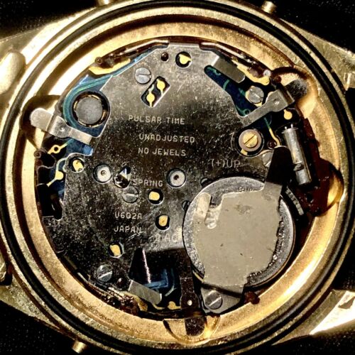 RARE Vintage Seiko Pulsar World Time V602-7000 (June 1986) Mostly