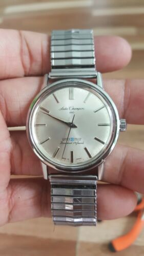 VINTAGE SEIKO CHAMPION 850 DIASHOCK 17 JEWELS HAND WINDING MEN