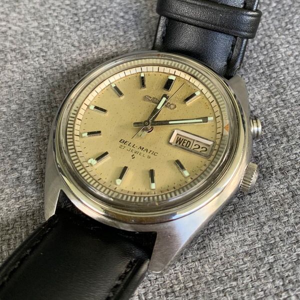 Vintage Seiko Bell-Matic 27J Men's Watch - 4006-7020 | WatchCharts ...