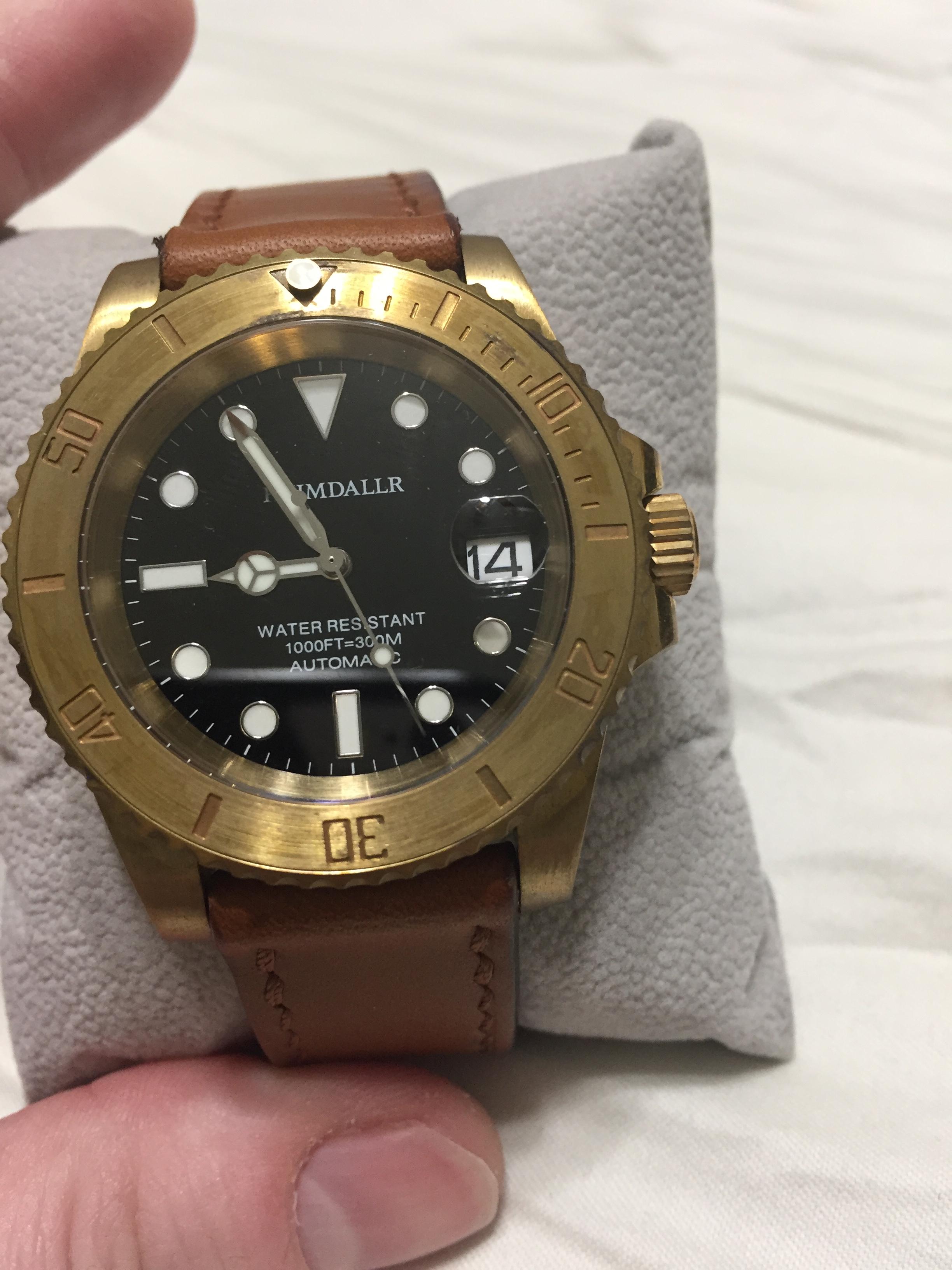 FS Heimdallr Bronze Submariner watch WatchCharts Marketplace