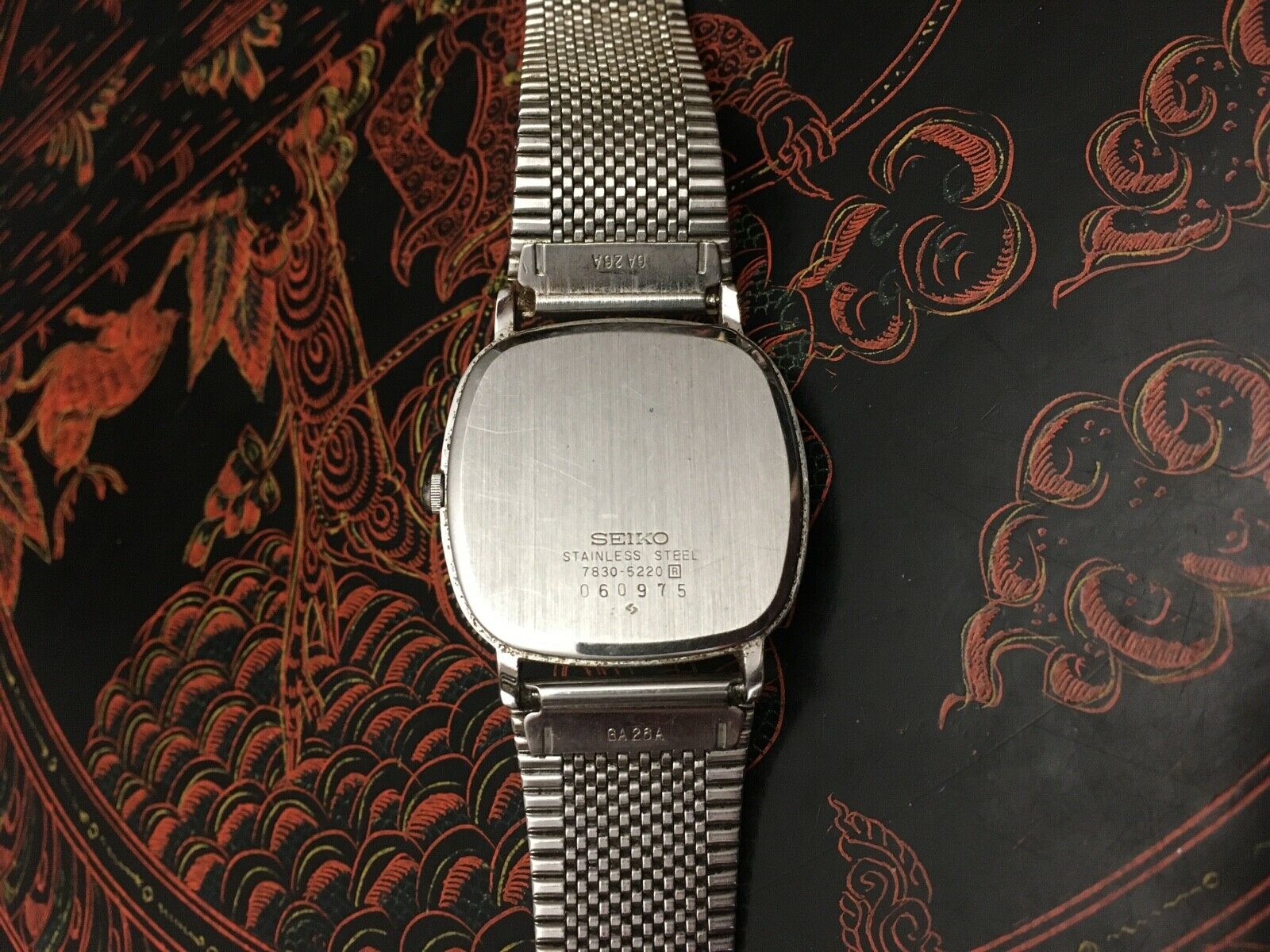 ✨SEIKO✨セイコー✨クォーツ✨ホワイト文字盤✨7830-5220✨腕時計✨