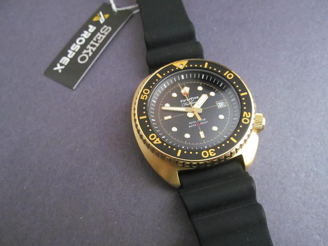 seiko gold diver
