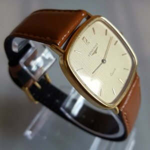 LONGINES 腕時計 クオーツ【150 SWISS 6707】稼働美品 LONGINES 150 6707 18k GOLD PLATED QUARTZ MENS WATCH. EXCELLENT