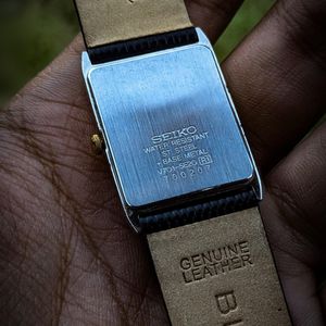 WTS] Rarest Seiko Tank style Vintage Dress Watch v701-5e20