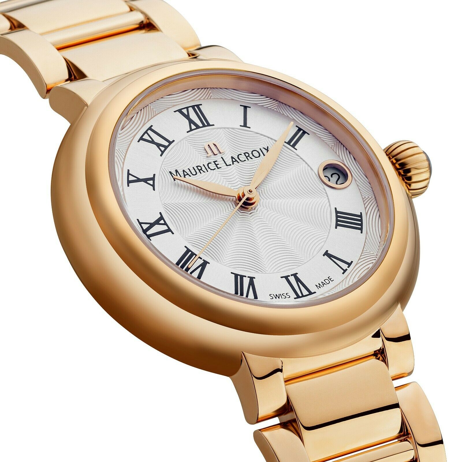 Maurice Lacroix Fiaba Round Date Ladies Watch FA1007 PVP06 110 1