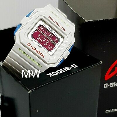 Casio G-Shock G-Lide GLS-5500P-7 Rare Digital White Mens Watch