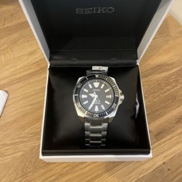 Seiko Prospex SRPF03K1 Orologio Uomo Samurai - Analogico Con Giorno E Data, Cinturino In Acciaio Argento - 3