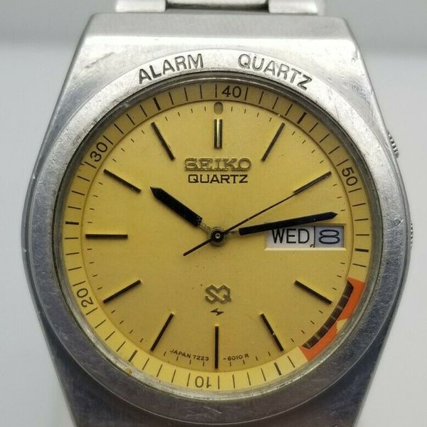 Vintage SEIKO 7223-6010 Alarm Quartz Men's Watch | WatchCharts