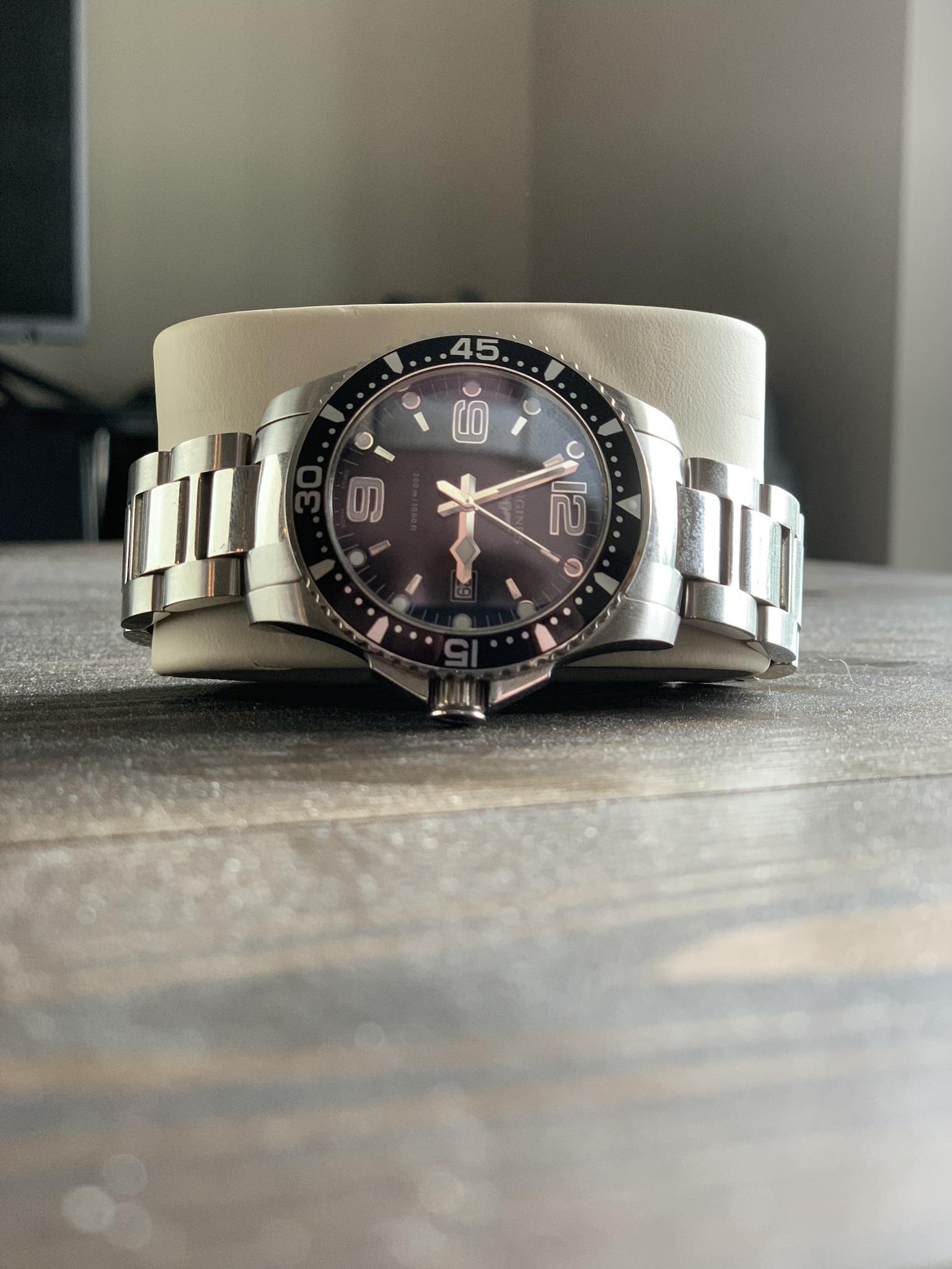 WTS Longines Hydroconquest Quartz L3.640.4 black WatchCharts