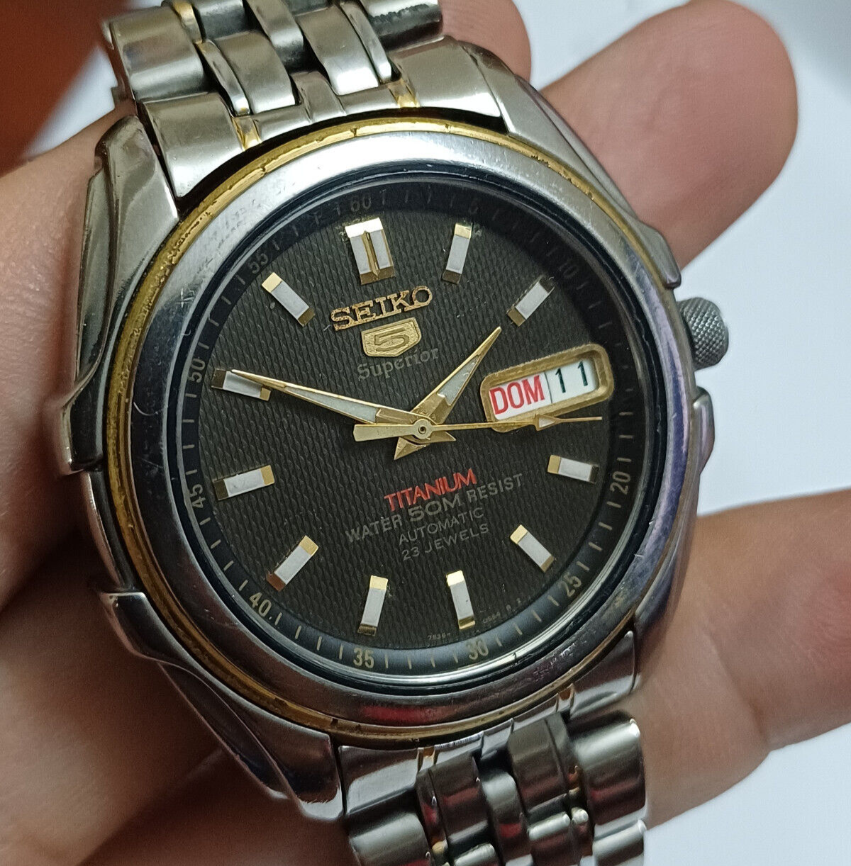 Seiko 5 Superior Automatic Titanium WatchCharts Marketplace