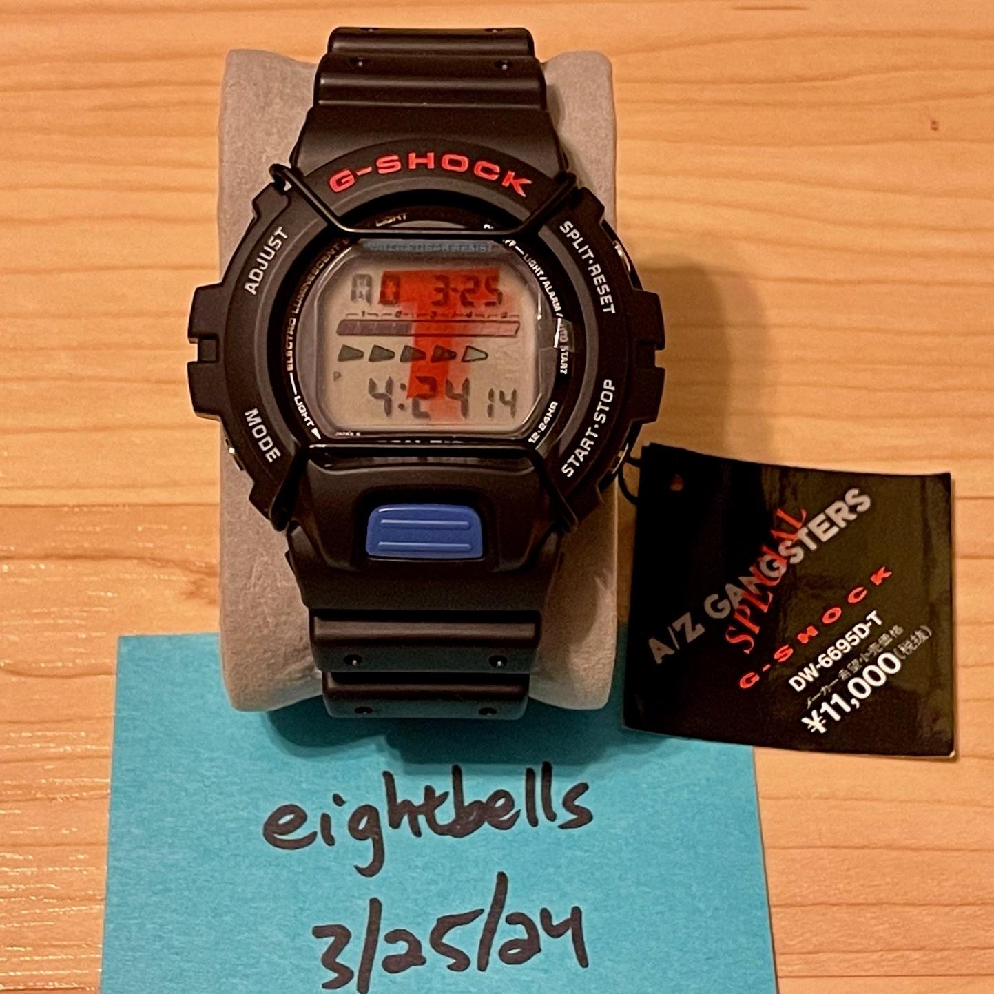 WTS] Casio G-Shock DW-6695-T Fox Fire A to Z Gangsters Series “American  Sniper” Rare Vintage 1199 Module Japan M Digital Watch 6600 Series BRAND  NEW w/Tag | WatchCharts Marketplace