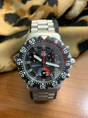 TAG HEUER WATCH Formula 1 Chronograph CA 1211 1 vintage nos tag