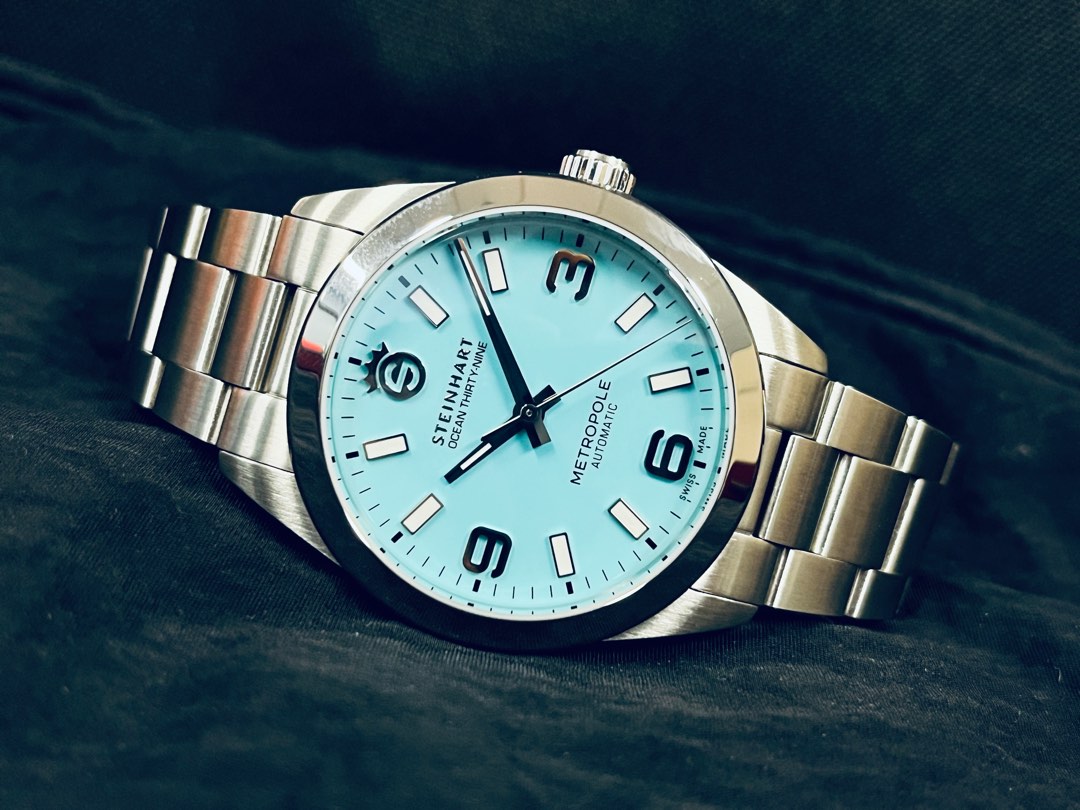 Steinhart Ocean 39 Metropole Tiffany Dial | WatchCharts Marketplace