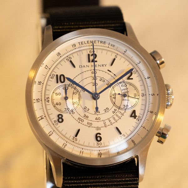 FSO: Dan Henry 1939 military chronograph excellent condition full kit ...