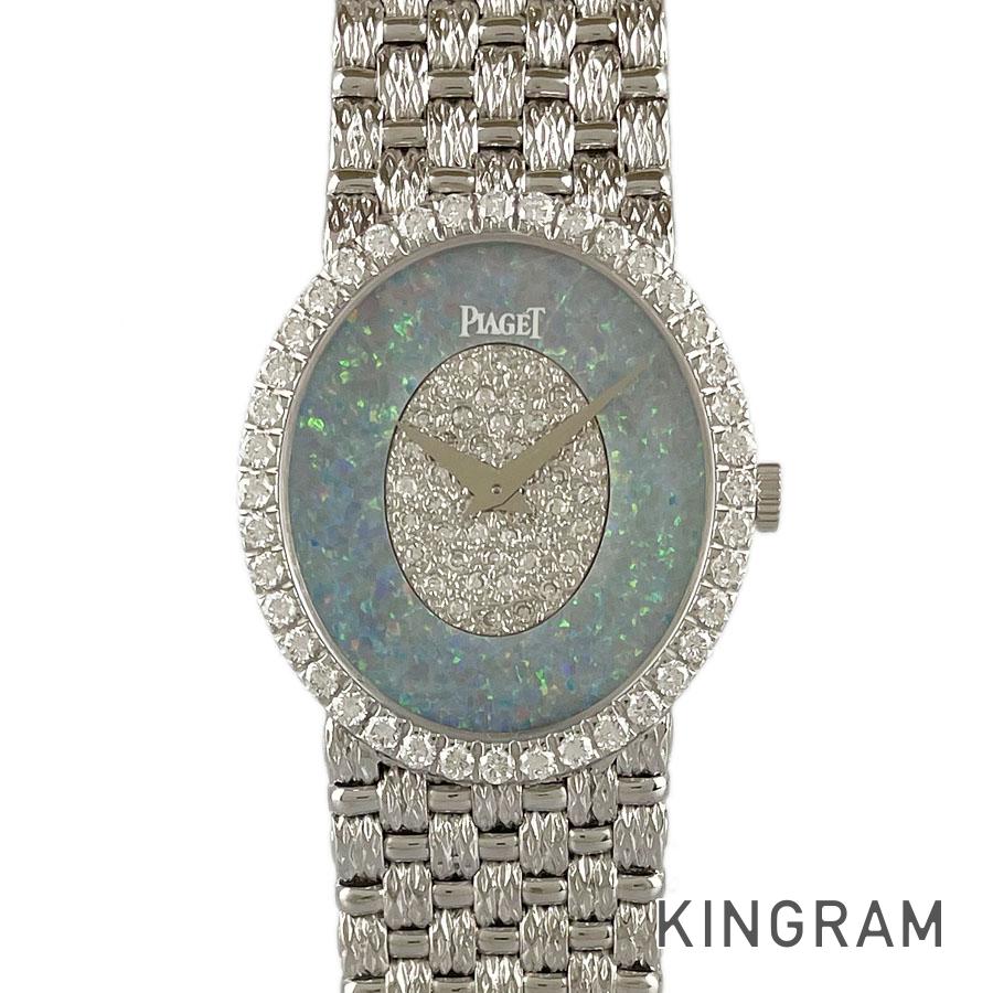 Piaget PIAGET 9826 D 23 Tradition Oval Diamond K18WG Gold Manual